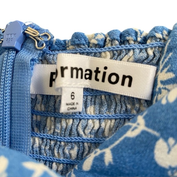 Reformation Helm Mini Dress Size 6 - Picture 11 of 14